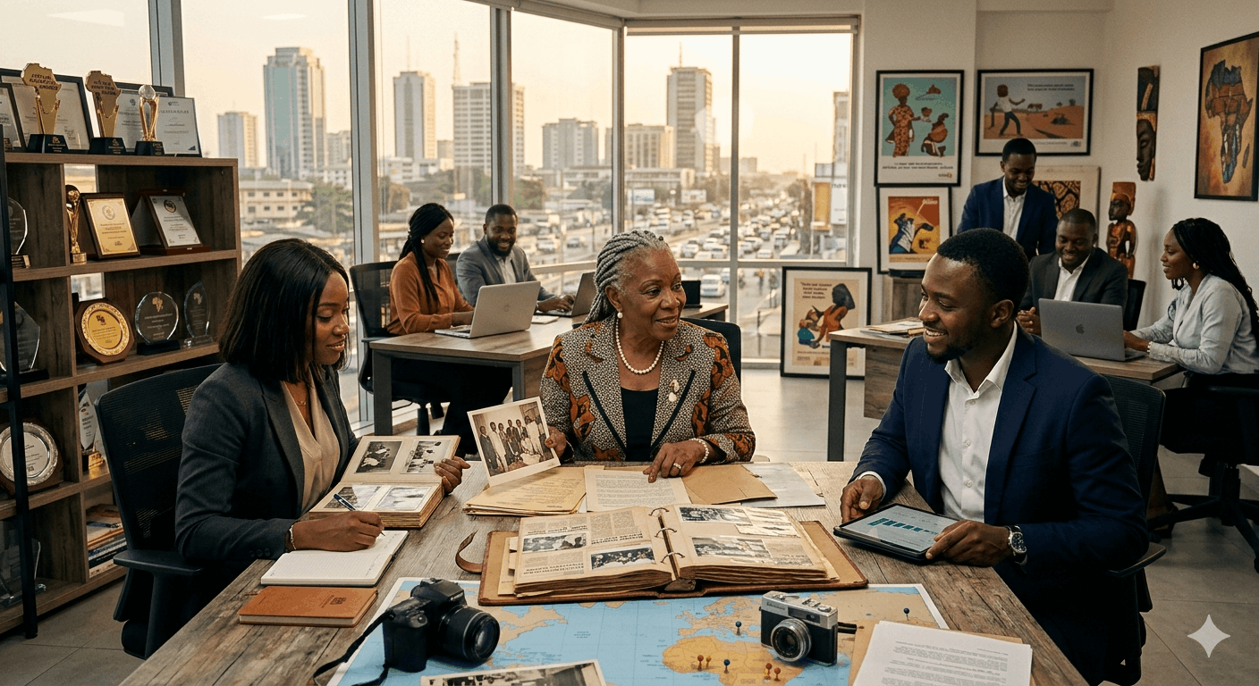 Équipe d’AG Partners en réunion stratégique